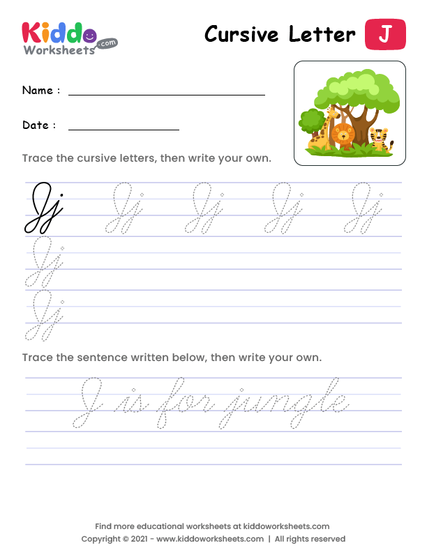 cursive-writing-letter-j-worksheets-k5-learning-free-tracing-and-writing-the-letter-j