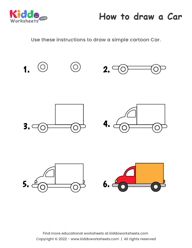🏎 How to Draw a Fast Race Car | Easy Drawing for Kids - Otoons.net