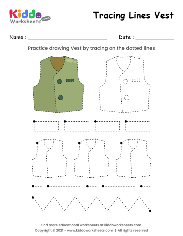 Tracing Lines Vest