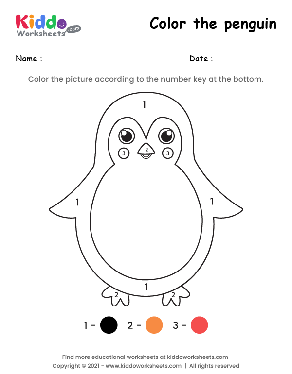 Color the Penguin