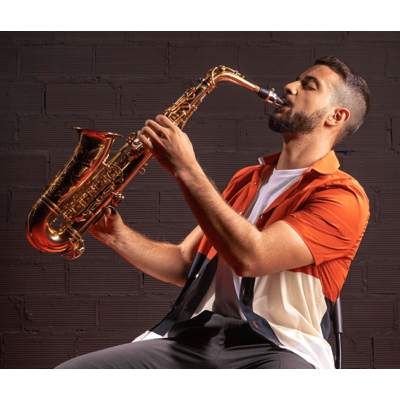 Saxophone Sliding Puzzle