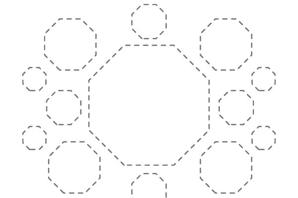 Tracing Octagon Shape Worksheet