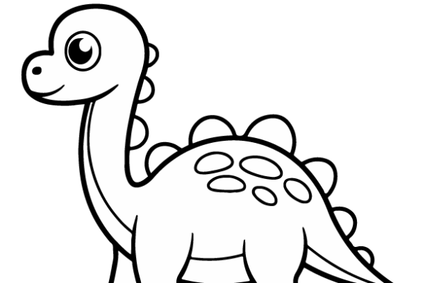 dinosaur coloring page