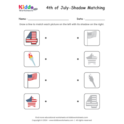 4th of July Worksheet