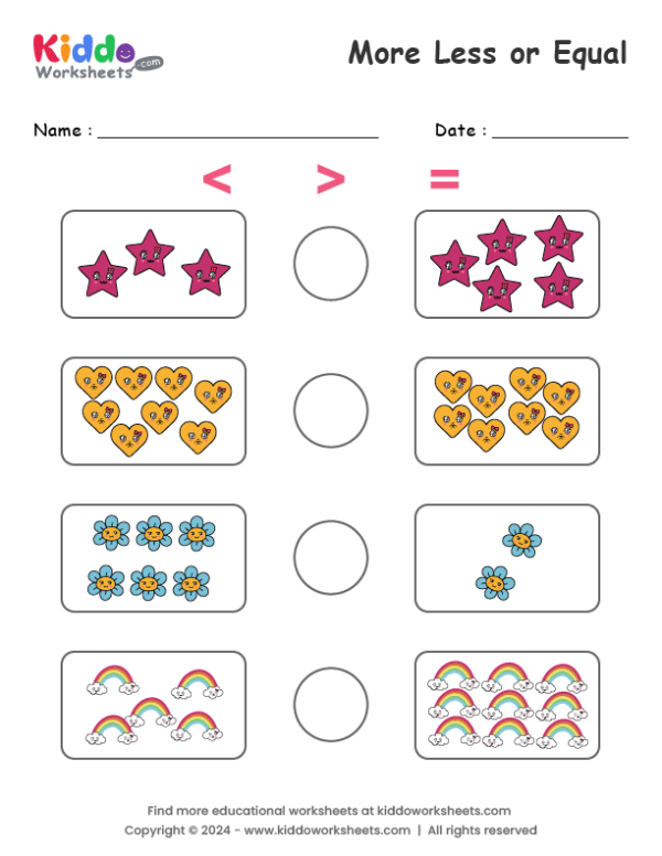 More Less or Equal