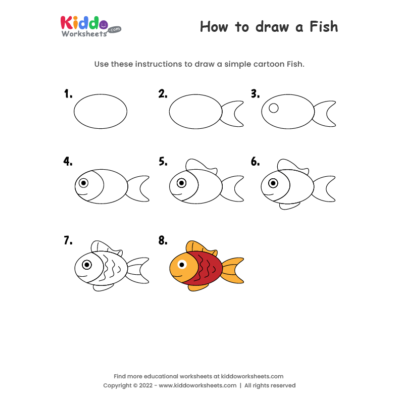 How to draw Fish