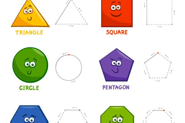 Shape Tracing Worksheet