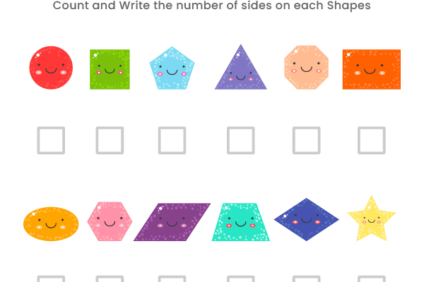 How Many Sides Worksheet