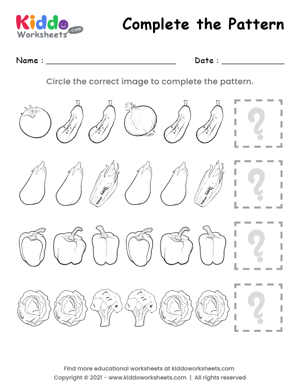 Complete the Patterns