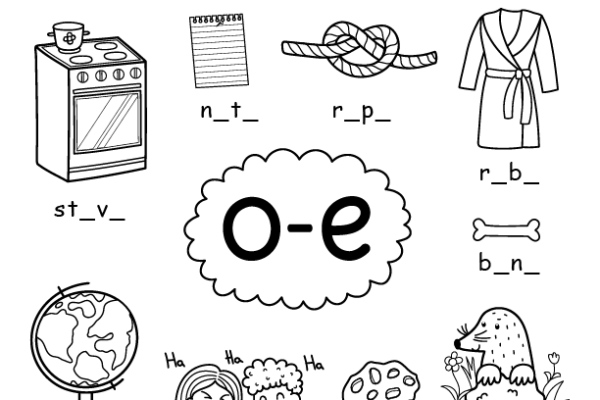 oe digraph worksheet