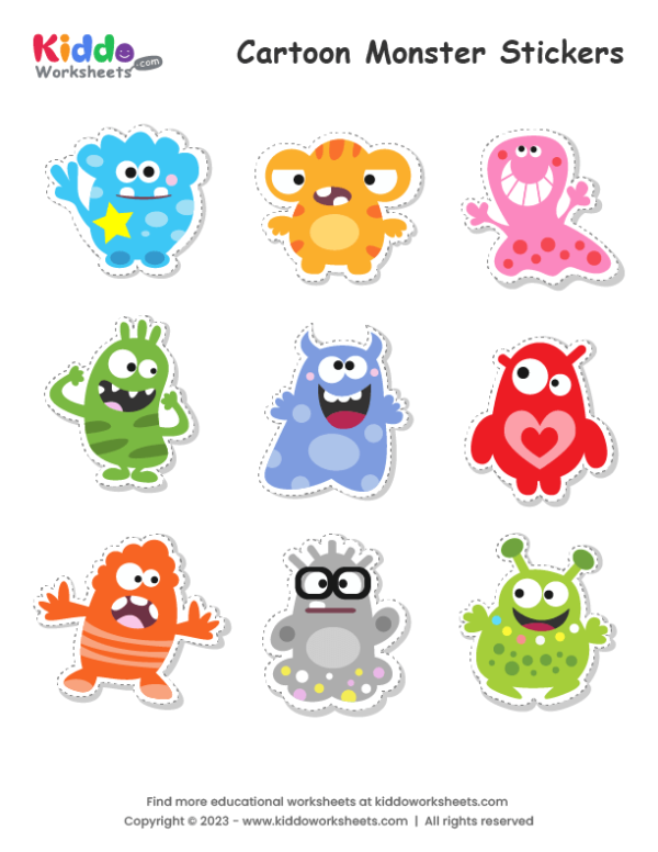 Monster Stickers