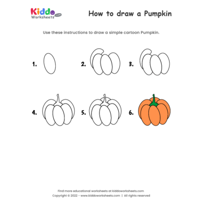 How to draw Pumpkin