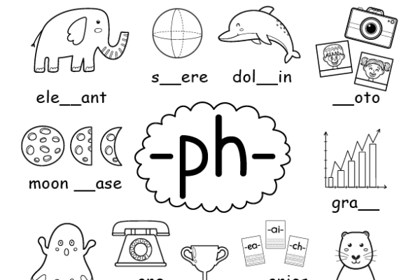 ph digraph worksheet