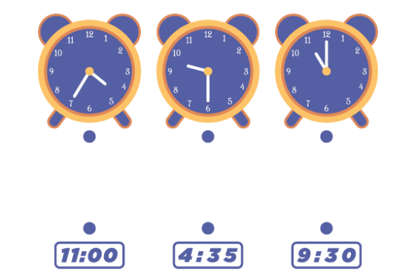 Match the Clock Worksheet 7