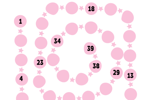 Missing Numbers Worksheet 1-39