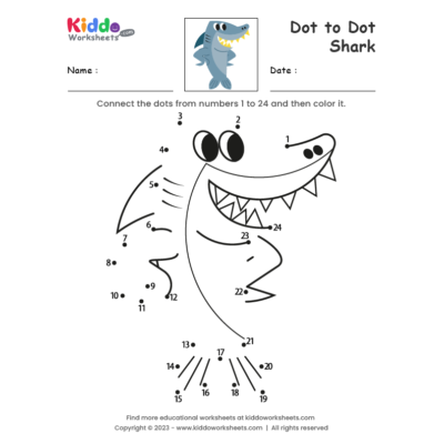 Dot to Dot Shark