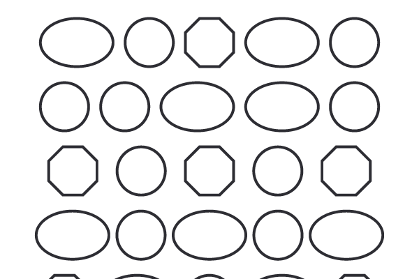 Find Oval Shape Worksheet