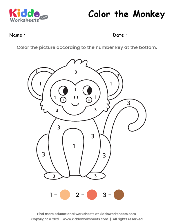 Color the Monkey