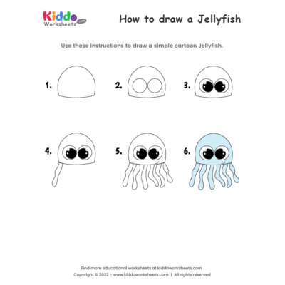 How to draw Jellyfish