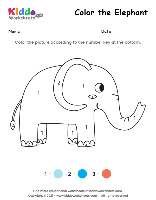 Color the Elephant