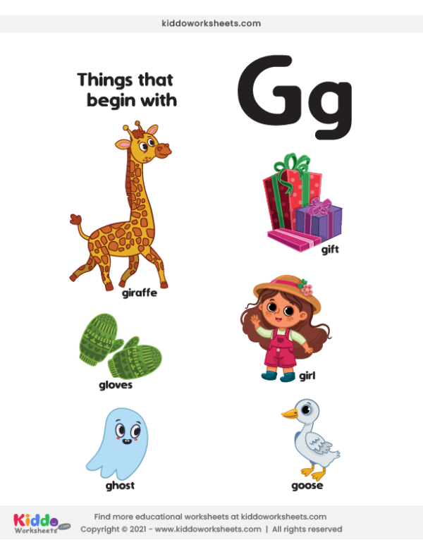 words that start with G