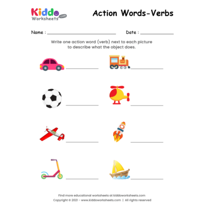 Printable English - kiddoworksheets