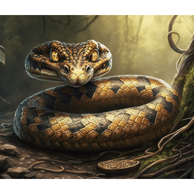 Anaconda Sliding Puzzle