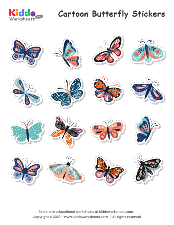 Butterfly Stickers