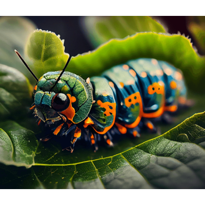 Caterpillar Sliding Puzzle