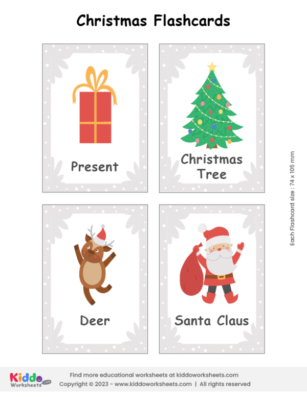 Christmas Flashcards