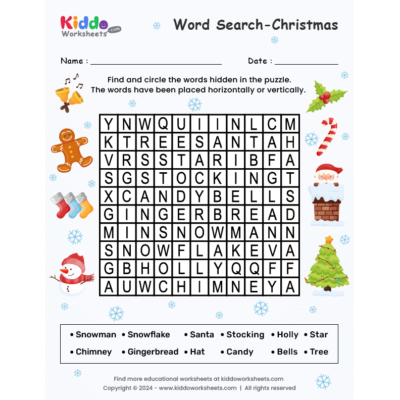 Christmas Word Search