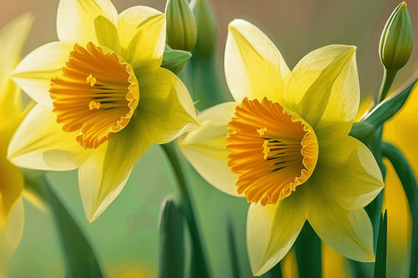 Daffodil Sliding Puzzle