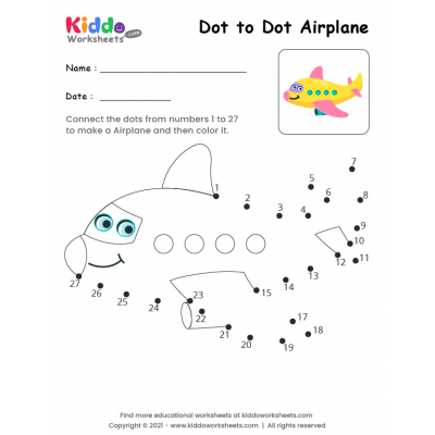 Dot to Dot Dinosaur - Reading adventures for kids ages 3 to 5