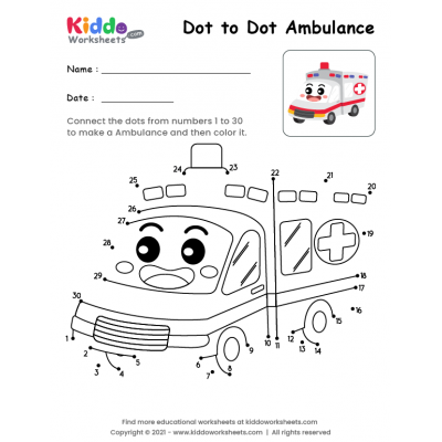 free printable dot to dot pages kiddoworksheets