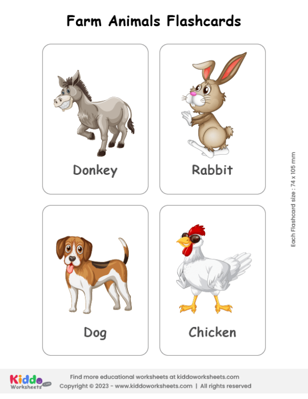 Farm Animals Flashcards