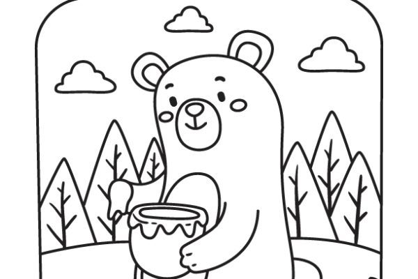 Fill the Color-Bear Worksheet