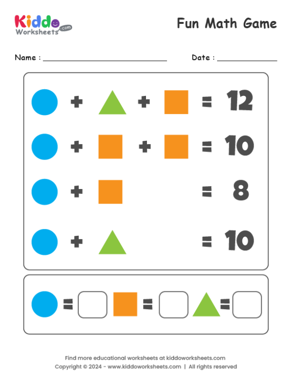 Fun Math Game