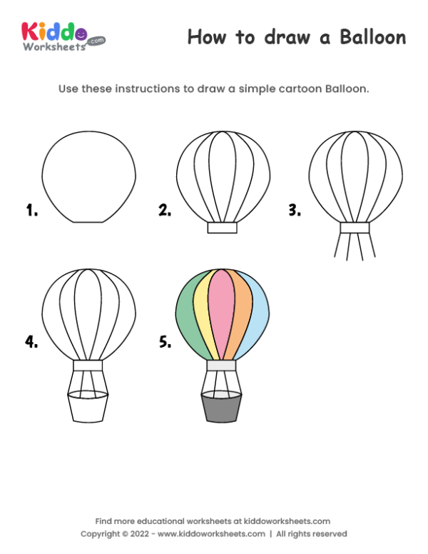 How to draw Balloon