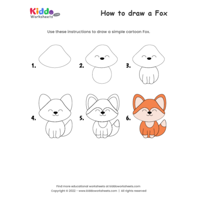 How to draw Fox