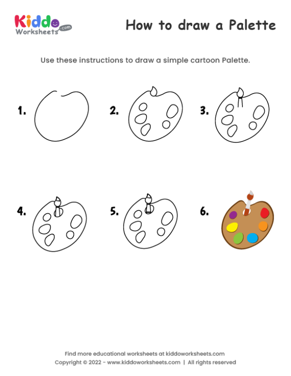 How to draw Palette