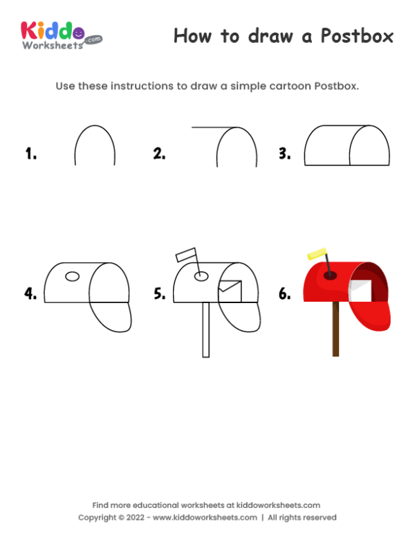 How to draw Postbox