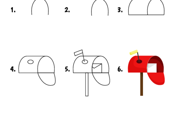 How to draw Postbox worksheet