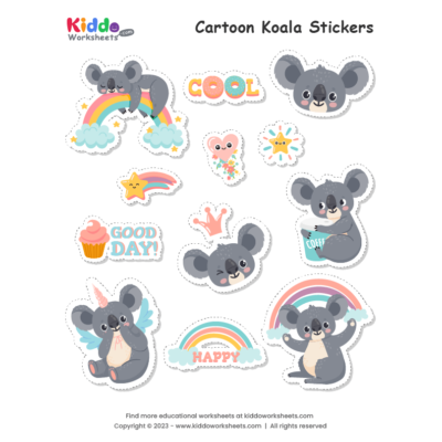 Koala Stickers