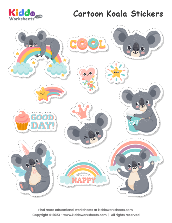 Koala Stickers