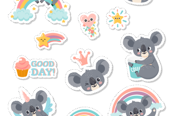 Koala Stickers