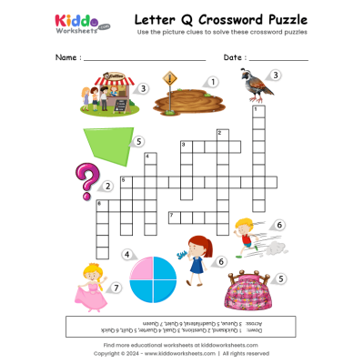 Letter Q Crossword