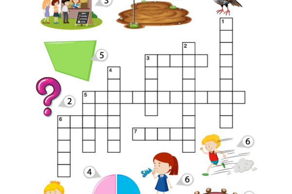 Letter Q Crossword Puzzle Worksheet
