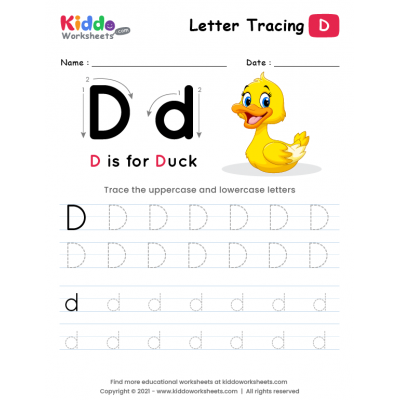 Free A-Z Alphabet Letter Tracing Worksheets - kiddoworksheets