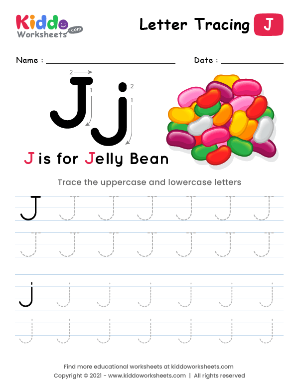 Find The Letter J Worksheet All Kids Network Letter J Worksheets 