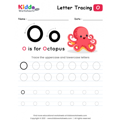 Tracing the Letter O